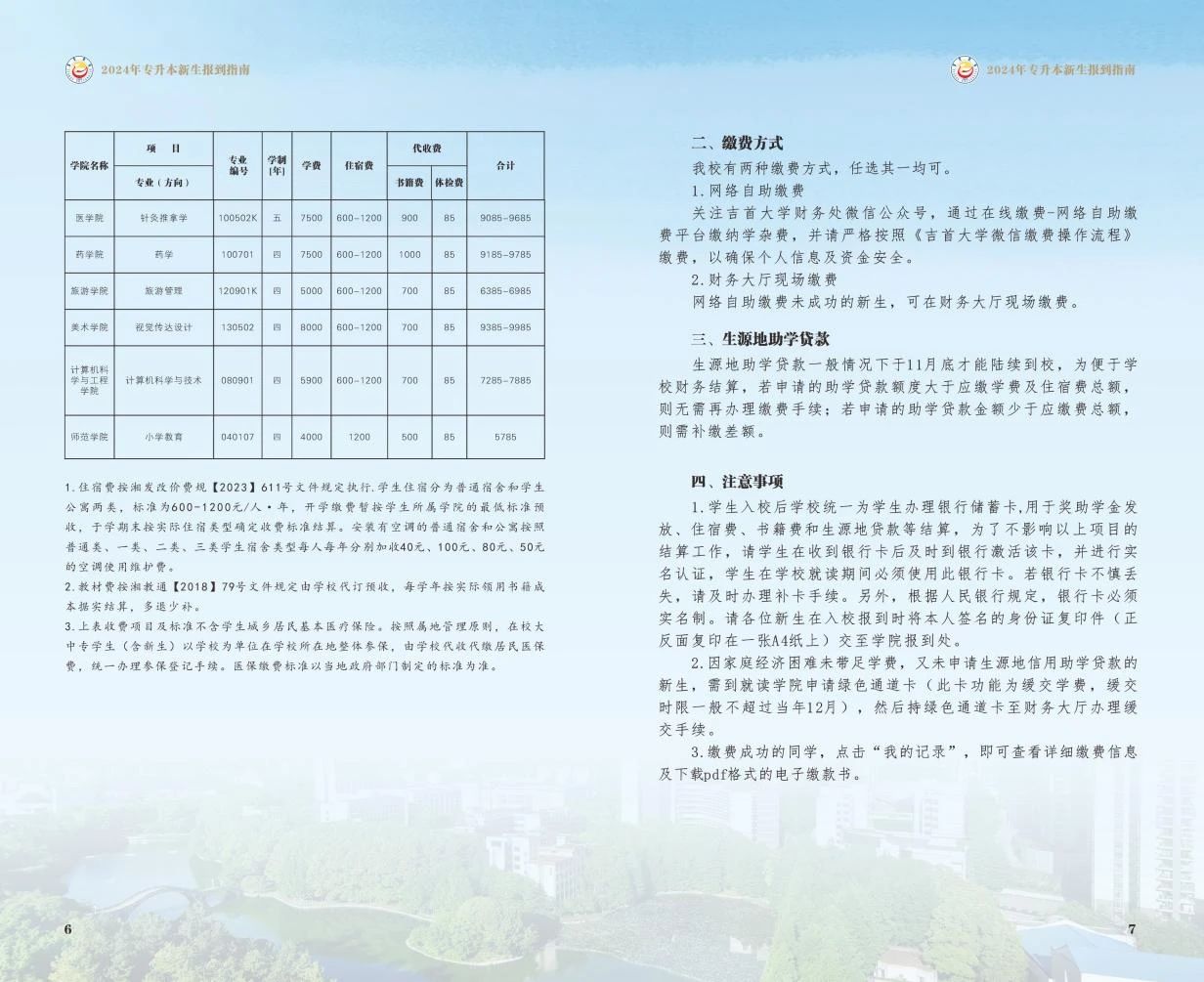 關(guān)于2024年吉首大學專升本錄取通知書郵寄的通知（附專升本新生指南）